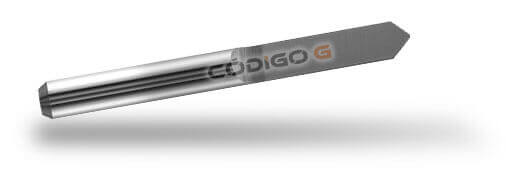 Fresa v bit para gravação e entalhe